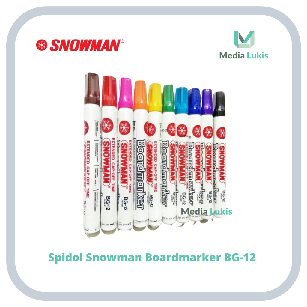 

Spidol Snowman Boardmarker BG-12
