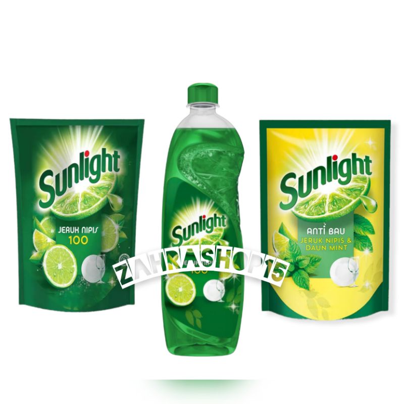 Sunlight lime 650/755 ml/botol 750 ml