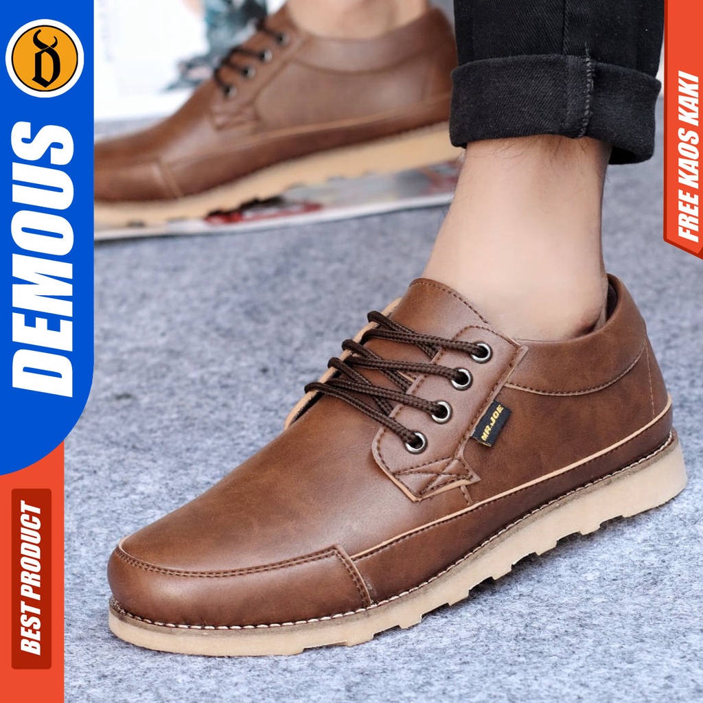 Demous TRLN Sepatu Formal Pria Casual Pantofel