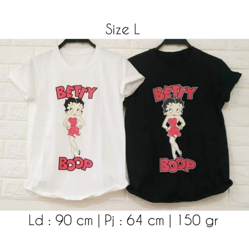 Kaos Santai Wanita/BETY BOOP