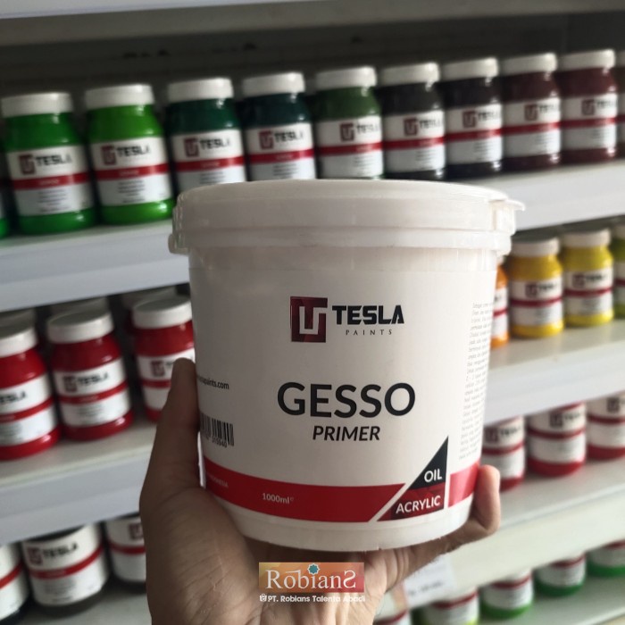 

Produk Terbaru Pelapis Kanvas / Gesso - Tesla White Gesso Primer Uk. 1000 Ml