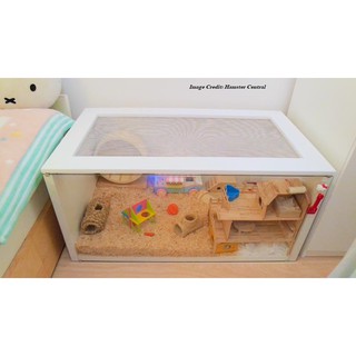  Termasuk Ongkir Kandang  Hamster Wooden Playground kayu  