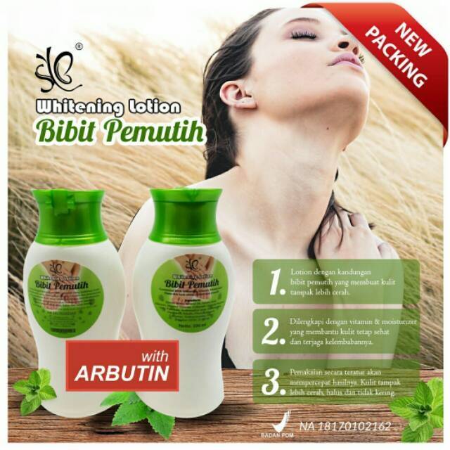 Lotion Bibit Pemutih BPOM / Bibit Pemutih Whitening Lotion