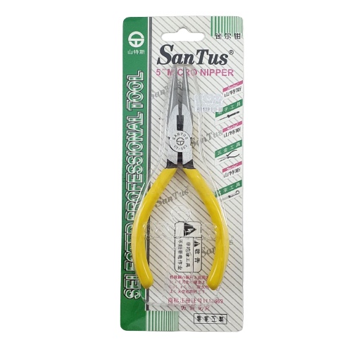 Tang Jepit Lancip 5 inch Santus ST-502 Micro Nippers 5inch