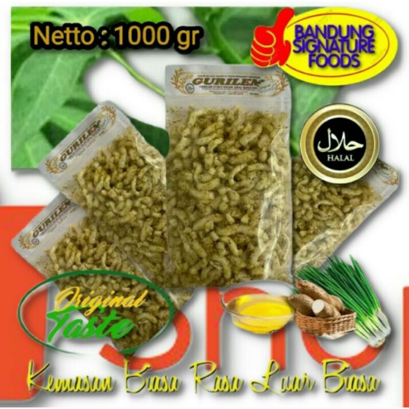 

1 Kg Gurilem Mantap Khas Bandung - Rasa ORIGINAL Non Pedas