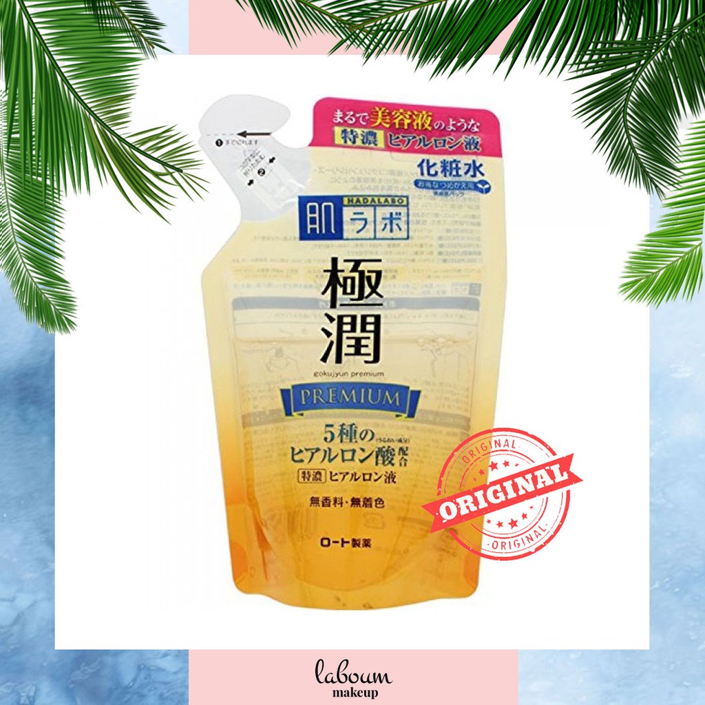 Jual Hada Labo Gokujyun Premium Hyaluronic Acid Lotion 170ml Shopee