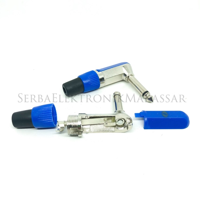Plug Akai Mono Tekuk ( -L )Jack Gitar Fahrenheit D-051
