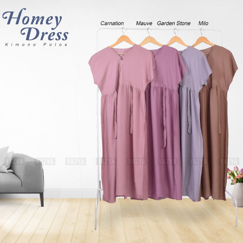 Homey Dress Kimono Polos