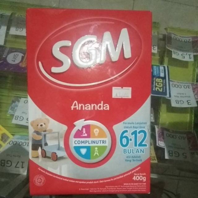 SGM 6 - 12 BULAN 400 GR