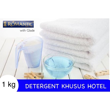 Laundry Deterjen Hotel Bubuk by ROMANTIC Detergent putih noda kain sprei bersih harum wangi bandel