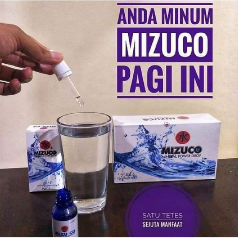 

BISA COD MIZUCO MINERAL ALKALI POWER DROP 5 BOTOL