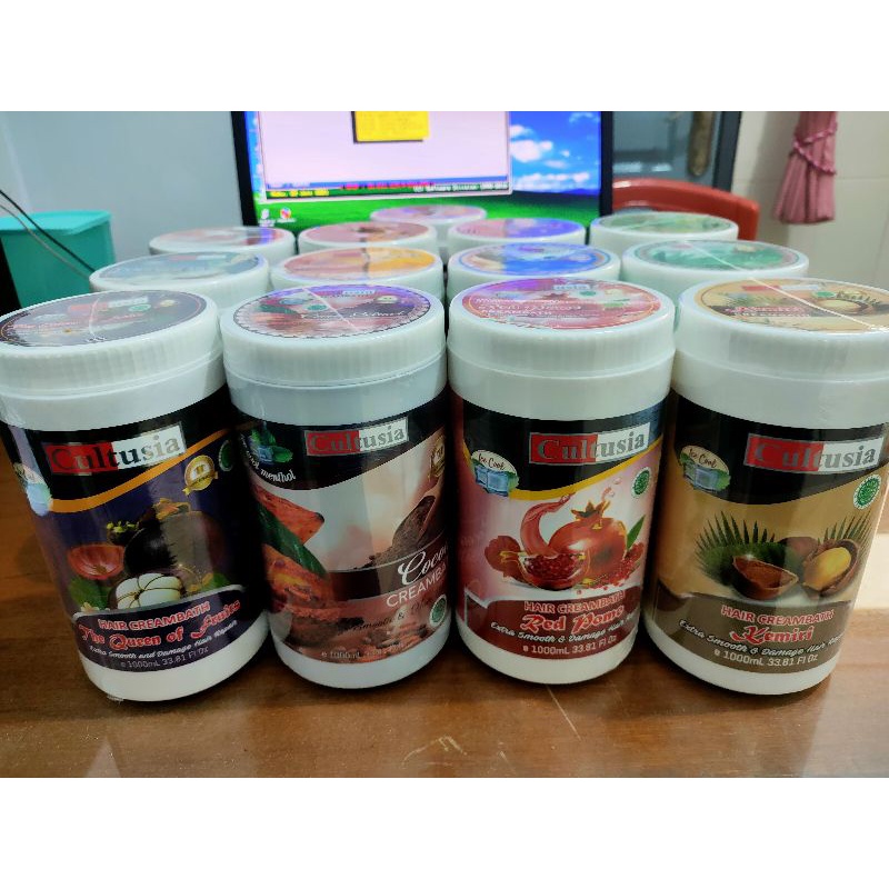 PASTI MURAH - CULTUSIA CREAMBATH - Cultusia creambath 1000g - KRIMBAT