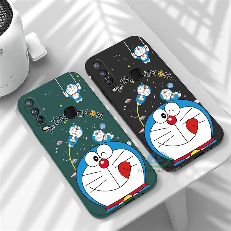 Soft Case Silikon Motif Doraemon Untuk Huawei Y6P Y7A Y6 Pro Y7 Pro 2019 Y9S P30 Lite Nova 7i Nova 5T Nova 3i