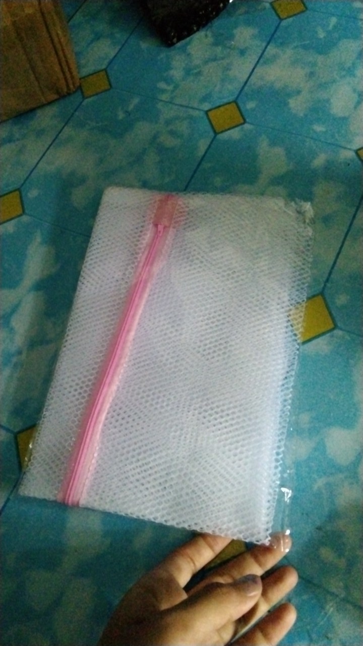 Tempat Baju Kotor Laundry Bag Jaring 50 X 60 Cm Zipper Resleting Cuci