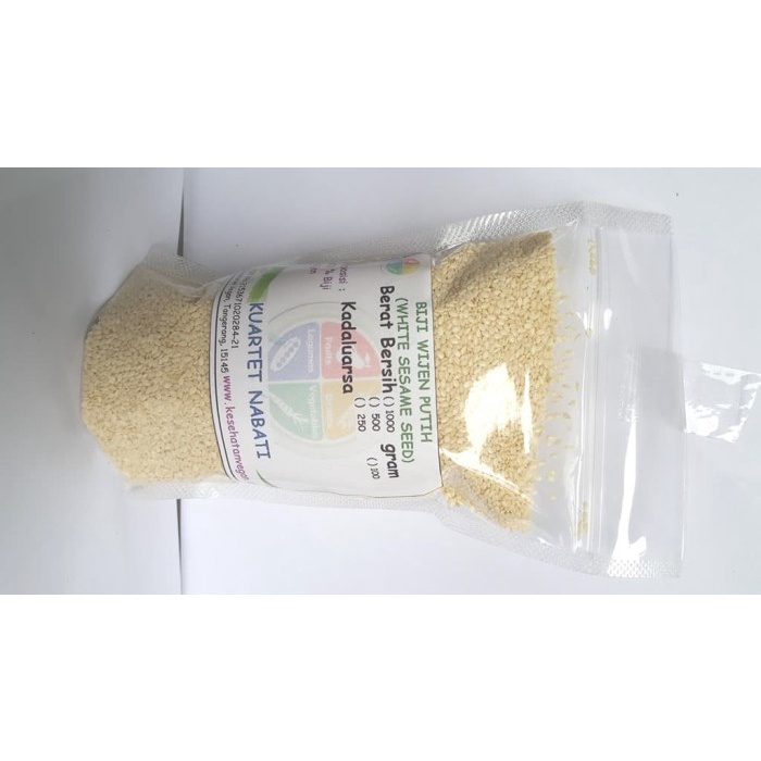 

Q1254521 Wijen Putih - White Sesame Seed 100 Gr Dw51Sqs