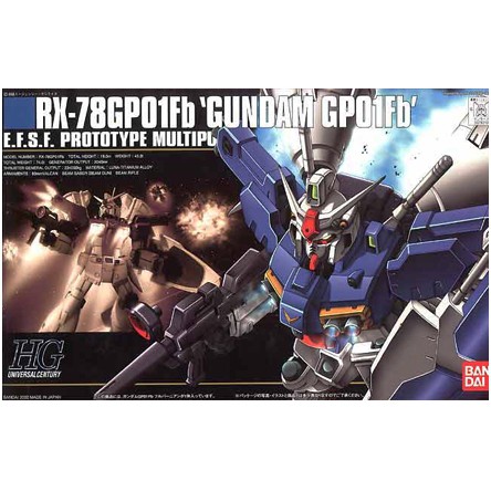 HG 1/144 RX-78 GP01Fb Gundam GP01 Full Vernian (HGUC)