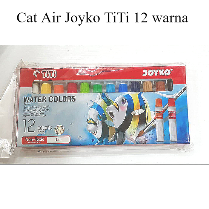 

CAT AIR JOYKO TITI 12 WARNA | WATER COLOUR | ATK