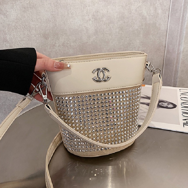 1039 Tas Selempang Wanita Import Diamond Bucket