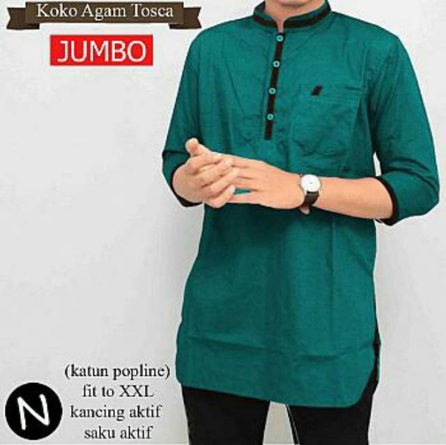 CTN Baju Muslim Koko AGAM jumbo Best Seller