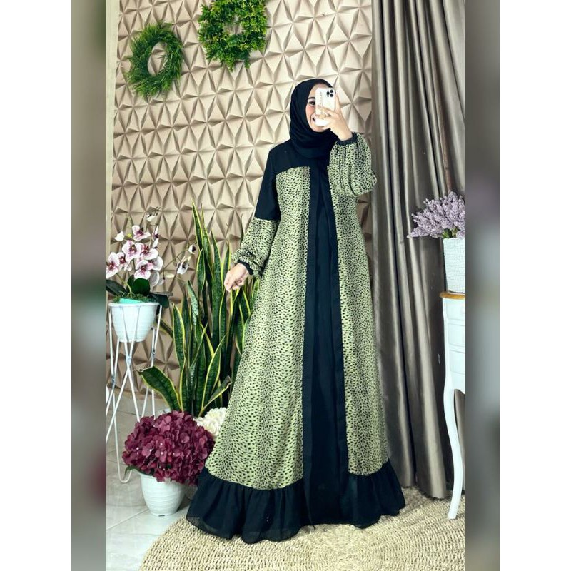 MALINA DRESS LEOPARD VOL 2