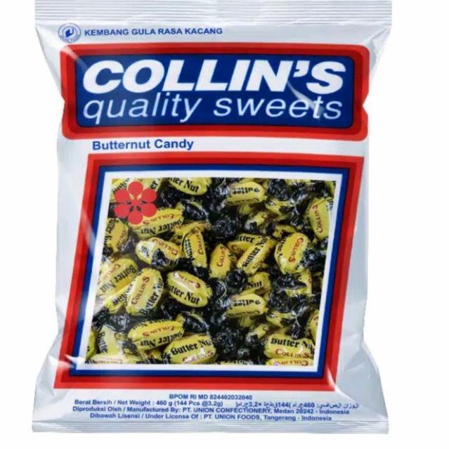 

Yang Terbaik--Permen Kacang Butter Nut Collins 250gr - Permen Collin Jadul