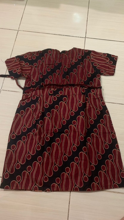Dress Batik Anak Usia 2 Sampai 10 Tahun - Motif Batik Bervariasi - Batik Anak Harga