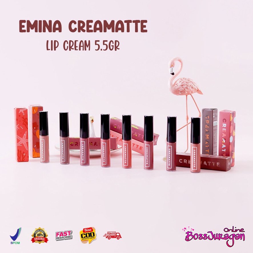 (BOSS) Emina Cream Mate Lip cream 5.5gr