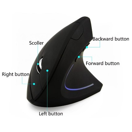 Mouse Vertical Wireless Ergonomic Mouse gaming Vertical