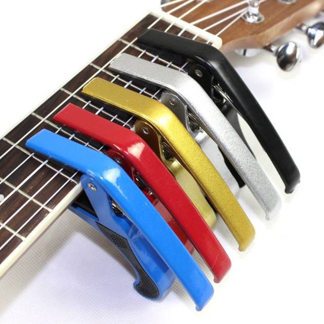 Aksesoris Capo Gitar Kapo Gitar Bahan Aluminium Alloy KAPO GITAR