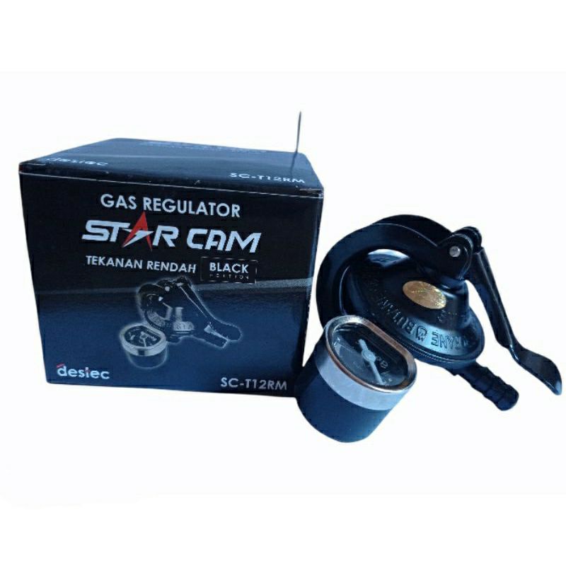 Regulator Gas LPG Starcam SC-23M 23 M /  Star Cam SC-T12RM / SC T 12 RM Meter Termurah Original