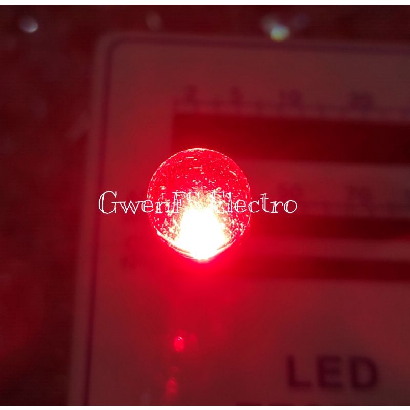 Lampu LED 10mm Biru Merah Putih Hijau Super Bright