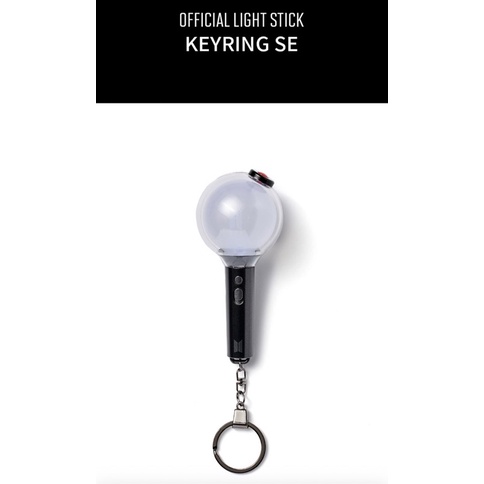 Official BTS Lightstick SE Keyring [Ready Stock]