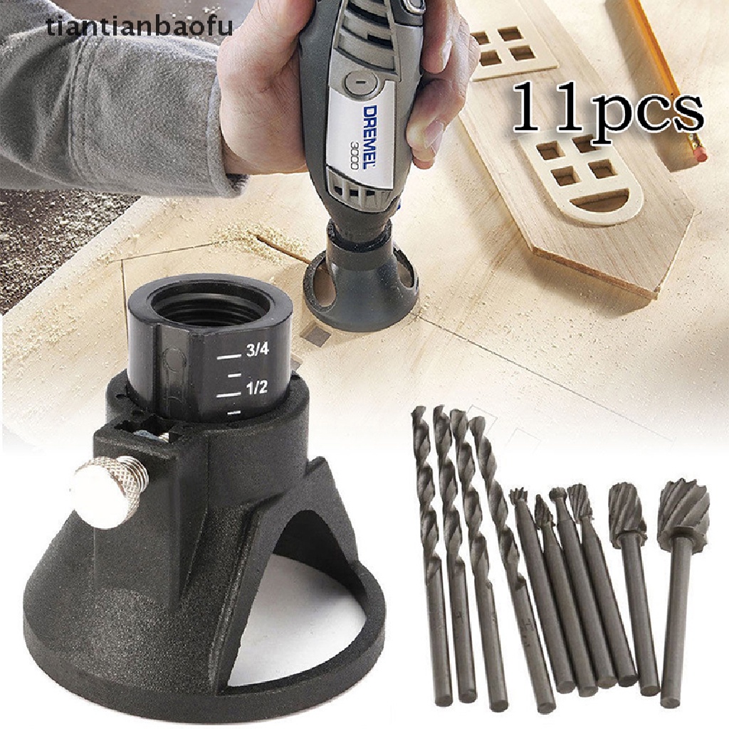 Set Mata Bor HSS Router Bits Multi Tool Dremel Rotary