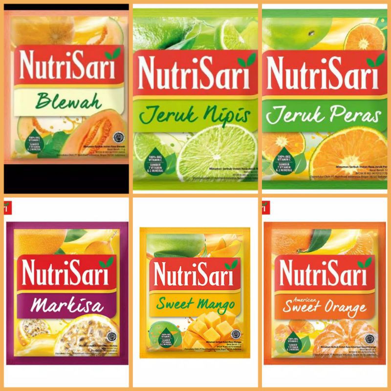 

Nutrisari All Varian Sachet