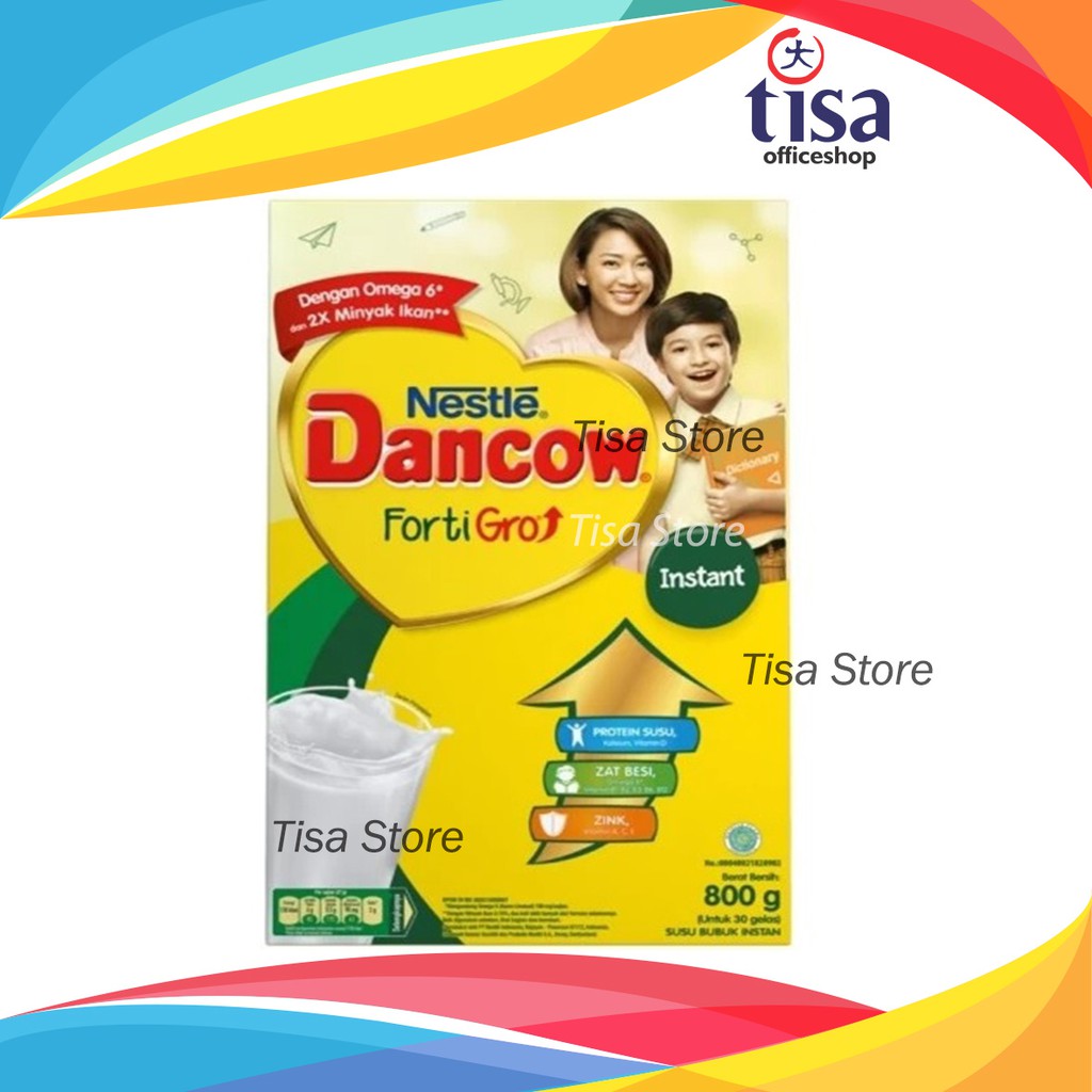 

Susu Bubuk Dancow Instant Fortigro 780 gr