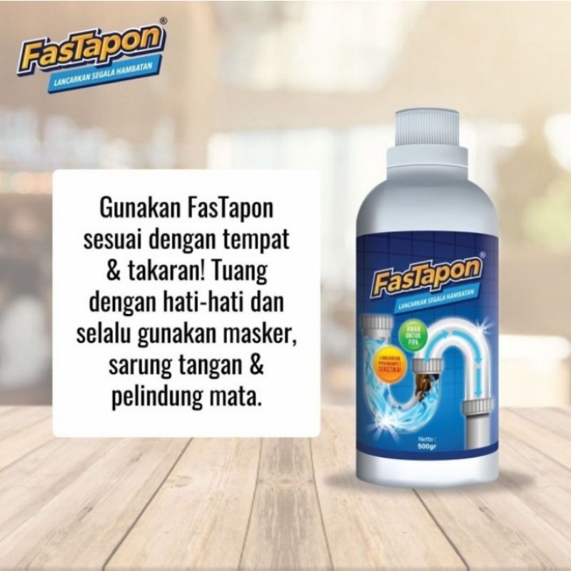 Fastapon Anti Mampet WC Fastapon Anti Sumbat Saluran Air Anti Sumbat Saluran  Pipa 500 Gram