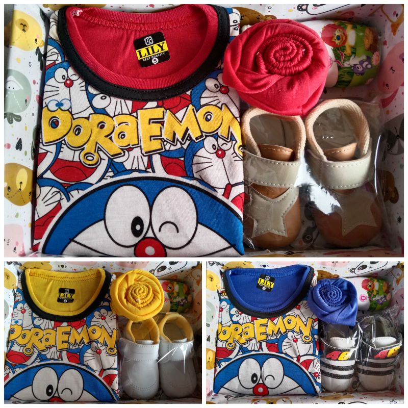 Kado bayi baru lahir/parsel sambang bayi - COWOK- ready sesuai gambar.-4