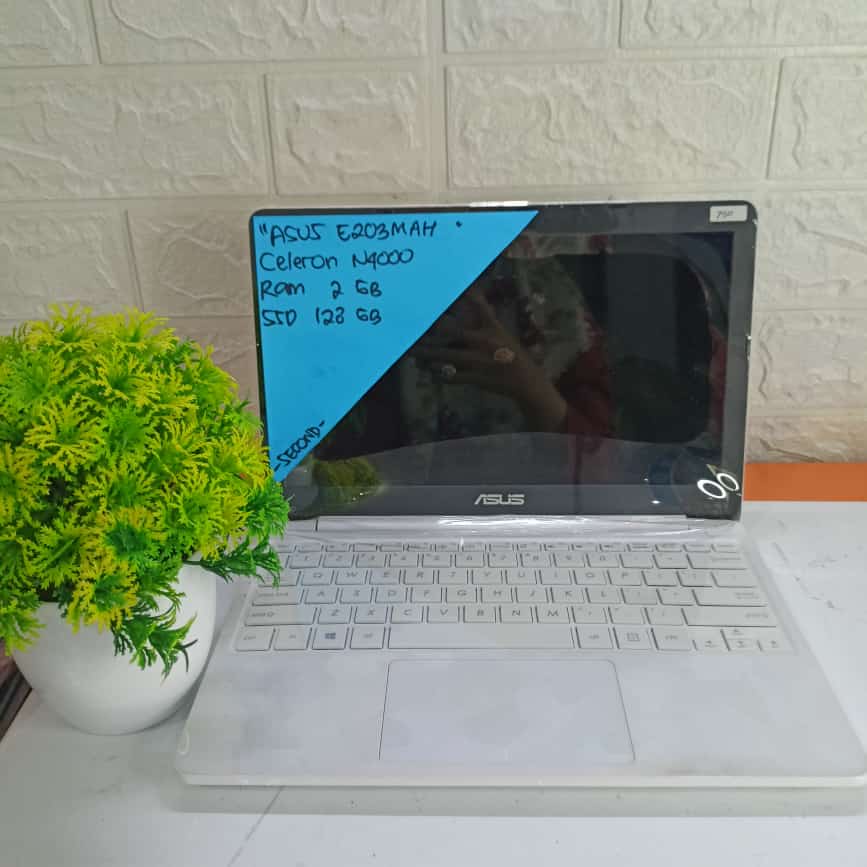 ASUS E203MAH CELERON N4000 RAM 2GB SSD 128GB