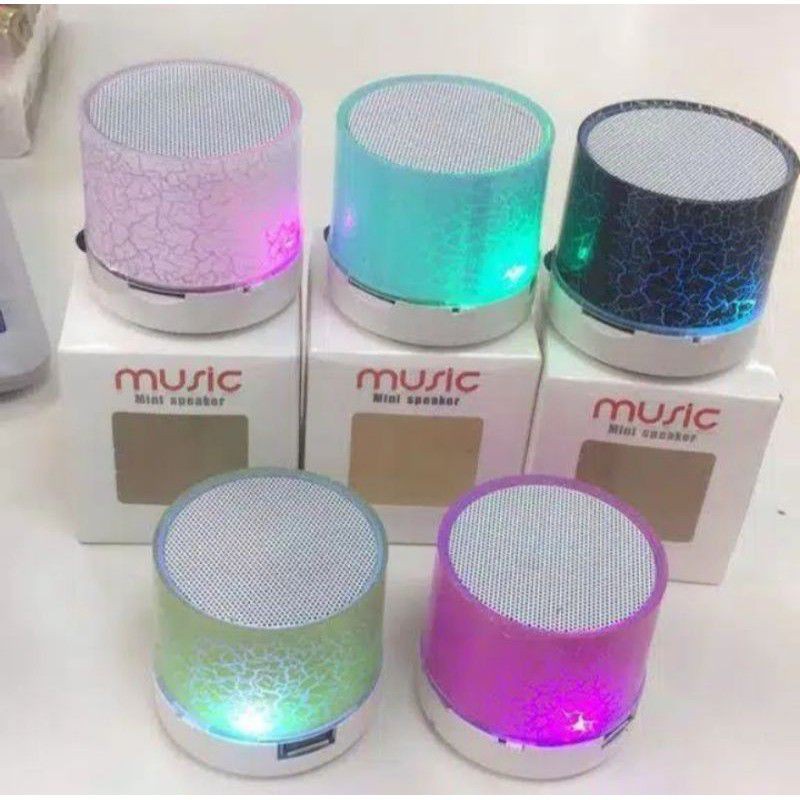 PROMO SPEAKER MINI BLUETOOTH S10 MOTIF RETAK/ SPEAKER BLUETOOTH LAMPU RETAK S10 FC PROMO