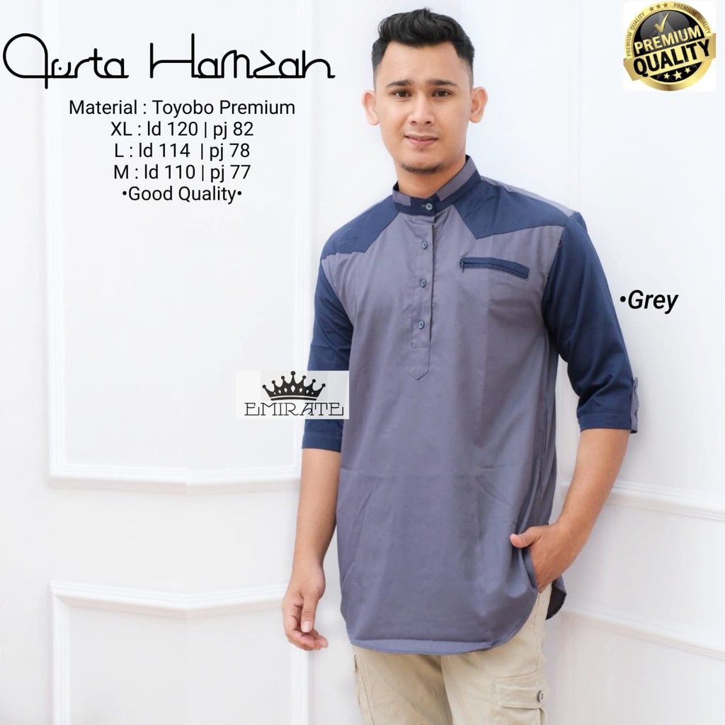 baju koko lengan panjang  / baju koko / baju lebaran  / baju koko pria lengan panjang / FASHION ORI