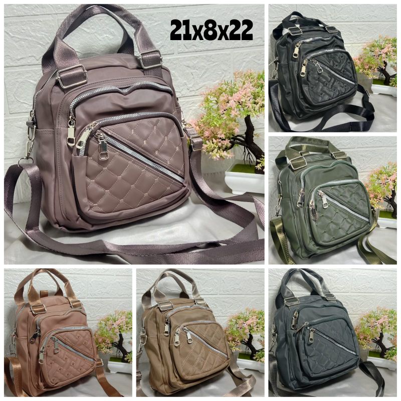 Kasmag Tas Ransel multifungsi 3in1 Bisa Selempang