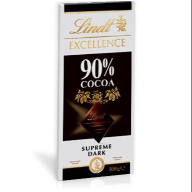 

LINDT EXCELLENCE DARK CHOCOLATE 90% - COKELAT LINDT ORIGINAL