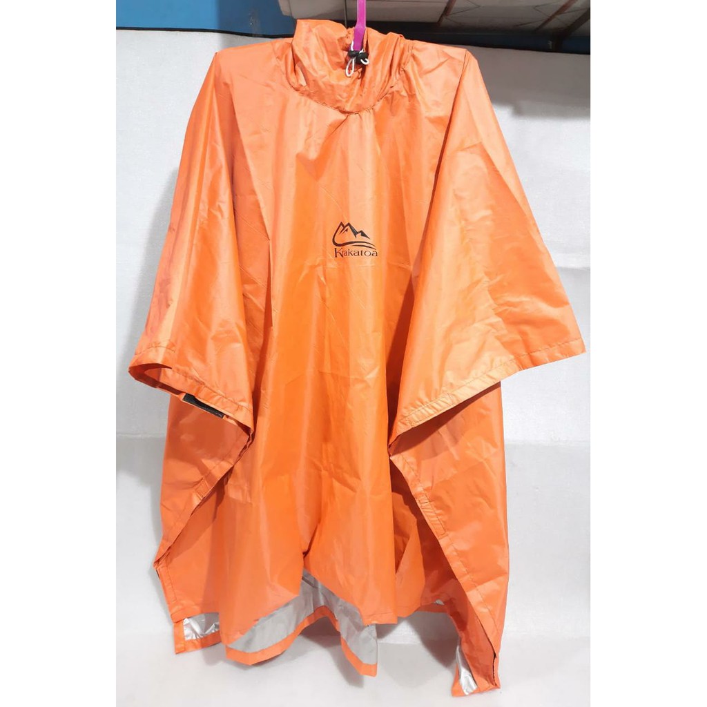 【Warna Dipilih】Ponco` Jas Hujan` Mantel Bivak` Poncho Raincoat` Flysheet Flesit Waterproof Anti Air