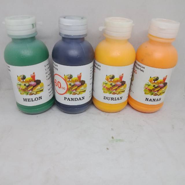 

PASTA CAP 2 ANTING, PEWARNA ADONAN MAKANAN, ESEN Rp. 4.750/60ML