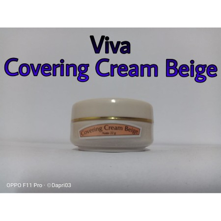 (INEED) VIVA COVERING CREAM 22g ( Brown / Olive / Beige ) - Viva Foundation Covering cream 22g