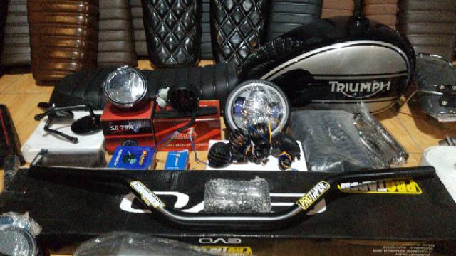 Paket japstyle new megapro mono injeksi dan verza.