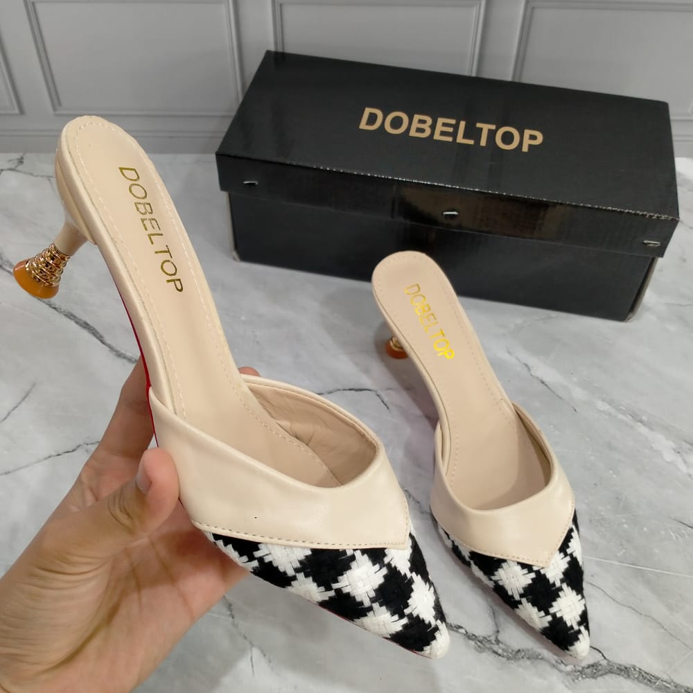 Heels wanita Dbltop kode 9W