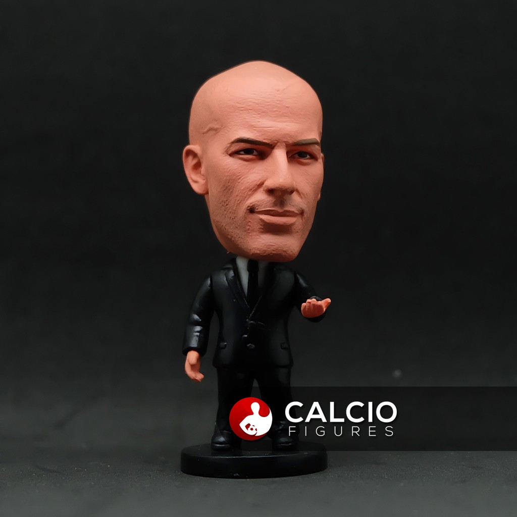 PELATIH - ZIDANE | ACTION FIGURE MINIATUR PEMAIN BOLA SOCCERWE TERBARU