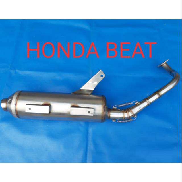 Knalpot standar racing beat scopy merk Daeng - knalpot tsugi daeng untuk Honda beat dan scopy