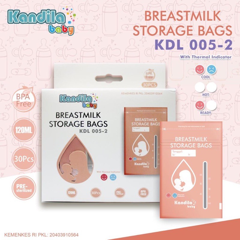 [READY] Kandila Baby Breast Milk Storage Bags Kantong Asi